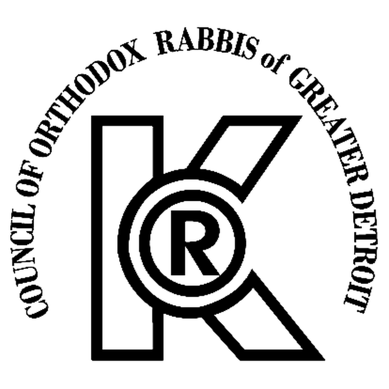 K-COR of Greater Detroit kashrus certification
